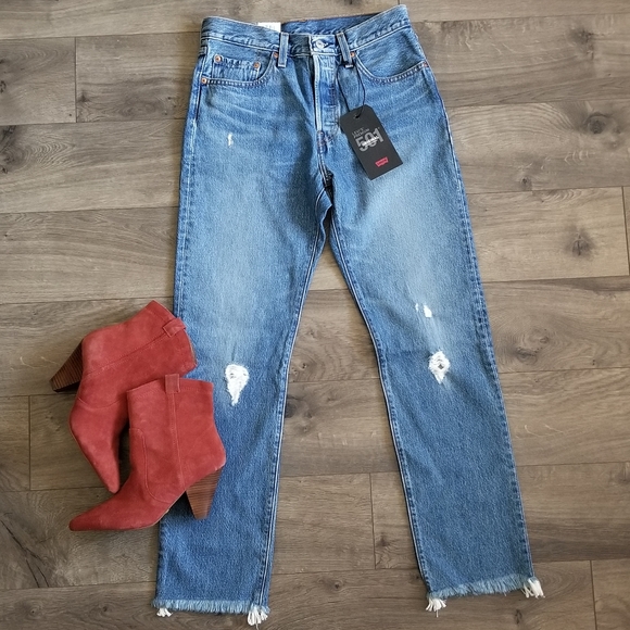 Levi's 501 original distressed - Picture 3 of 8